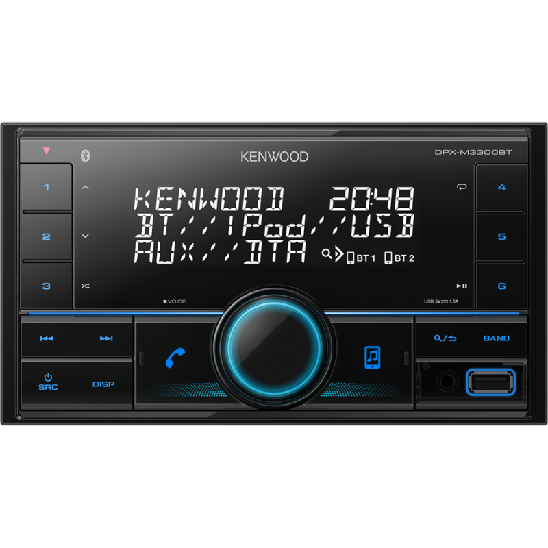 KENWOOD DPX-M3300BT Πηγές