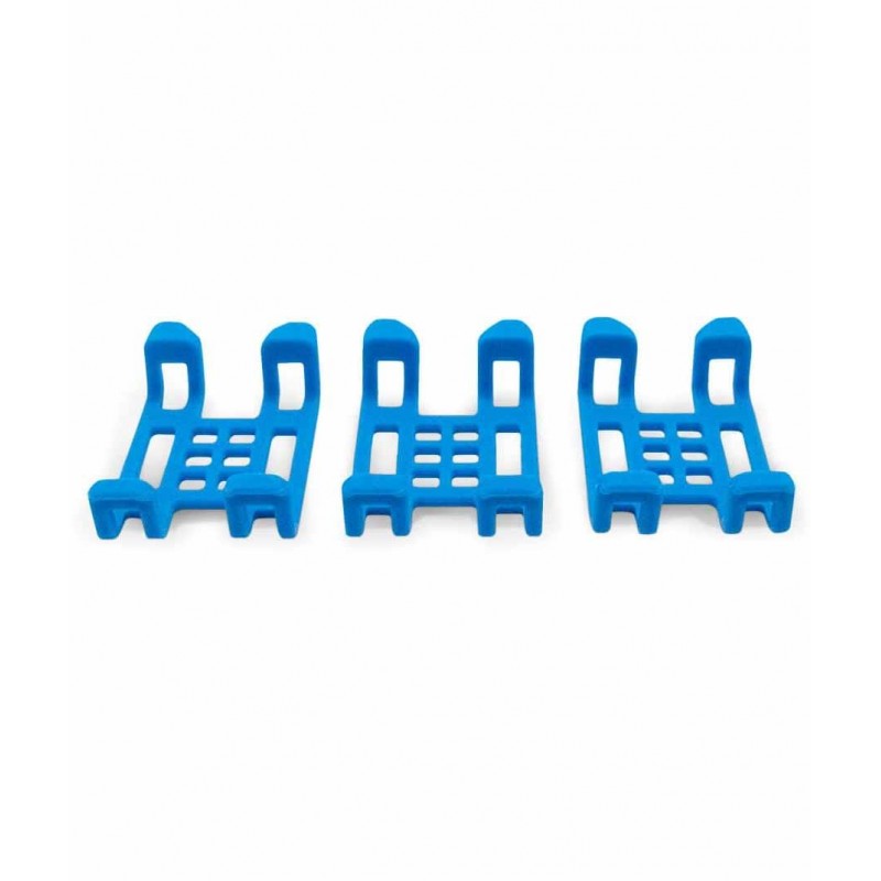 Directed Tractive Replacement Rubber Clips for GPS DOG 4 and DOG LTE Blue (3 Pieces) Αξεσουάρ